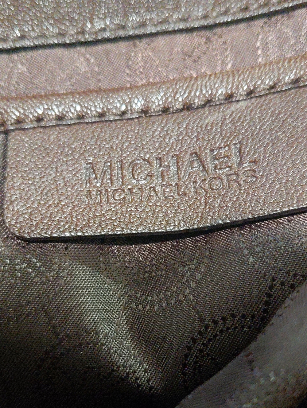 Michael Kors Brown Leopard Print Satchel Shoulder Hand Bag - Picture 11 of 13